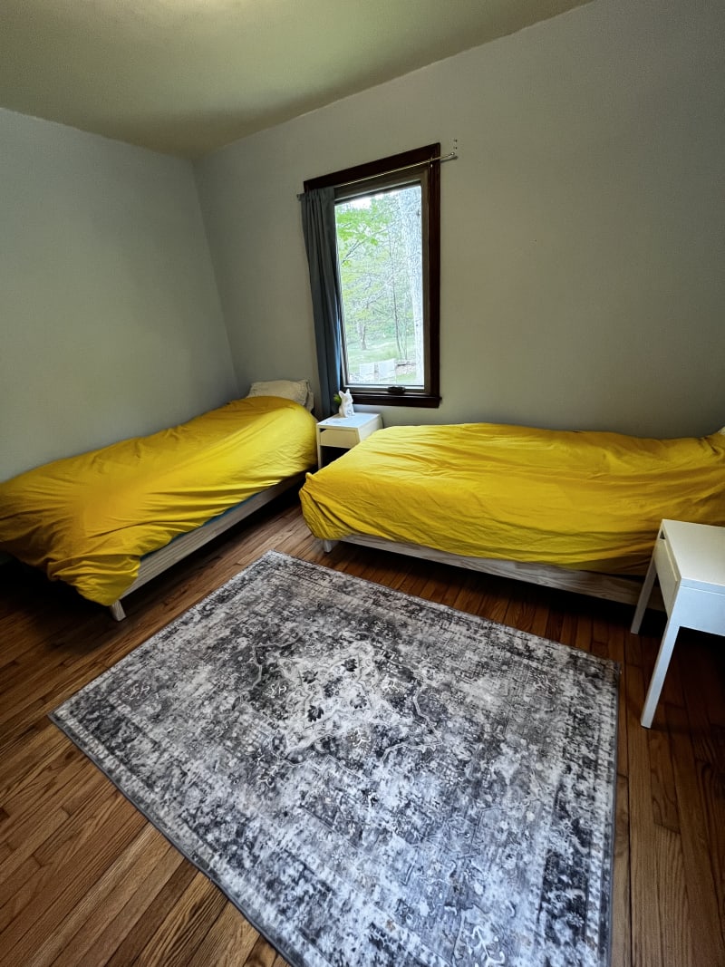 Downstairs twin bedroom