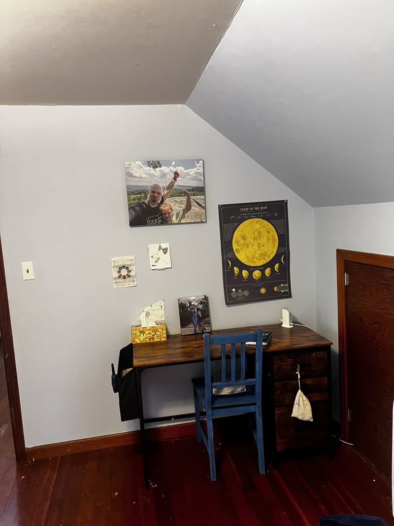 Upstairs small bedroom, second angle