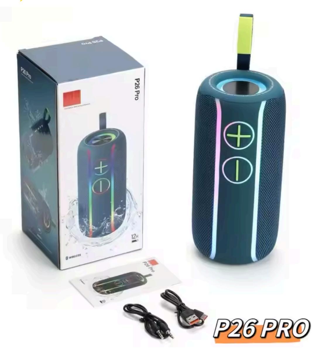 Parlante P26 Pro con correa 🔊