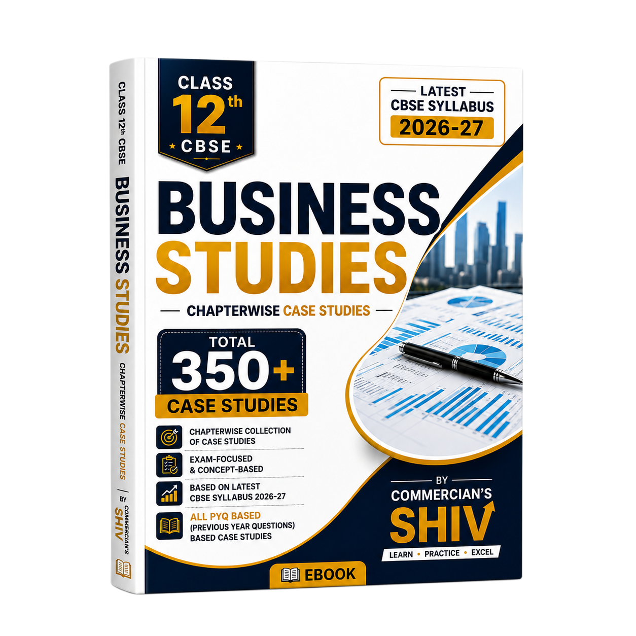 CBSE Class 12 Business Studies – 350+ Chapterwise Case Studies E-book  + Free Keywords Table