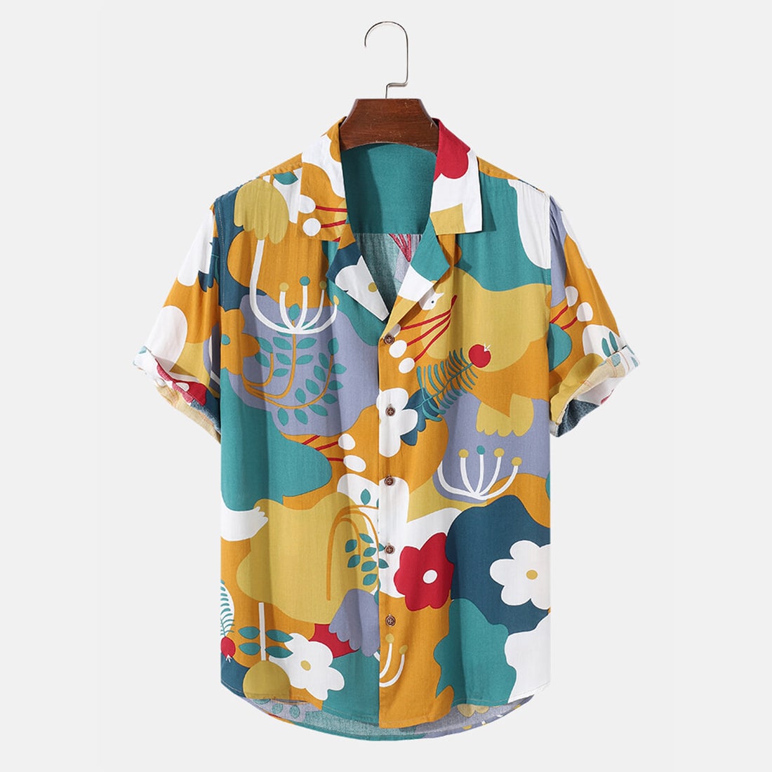 Luca Shirt - Multicolor Petals