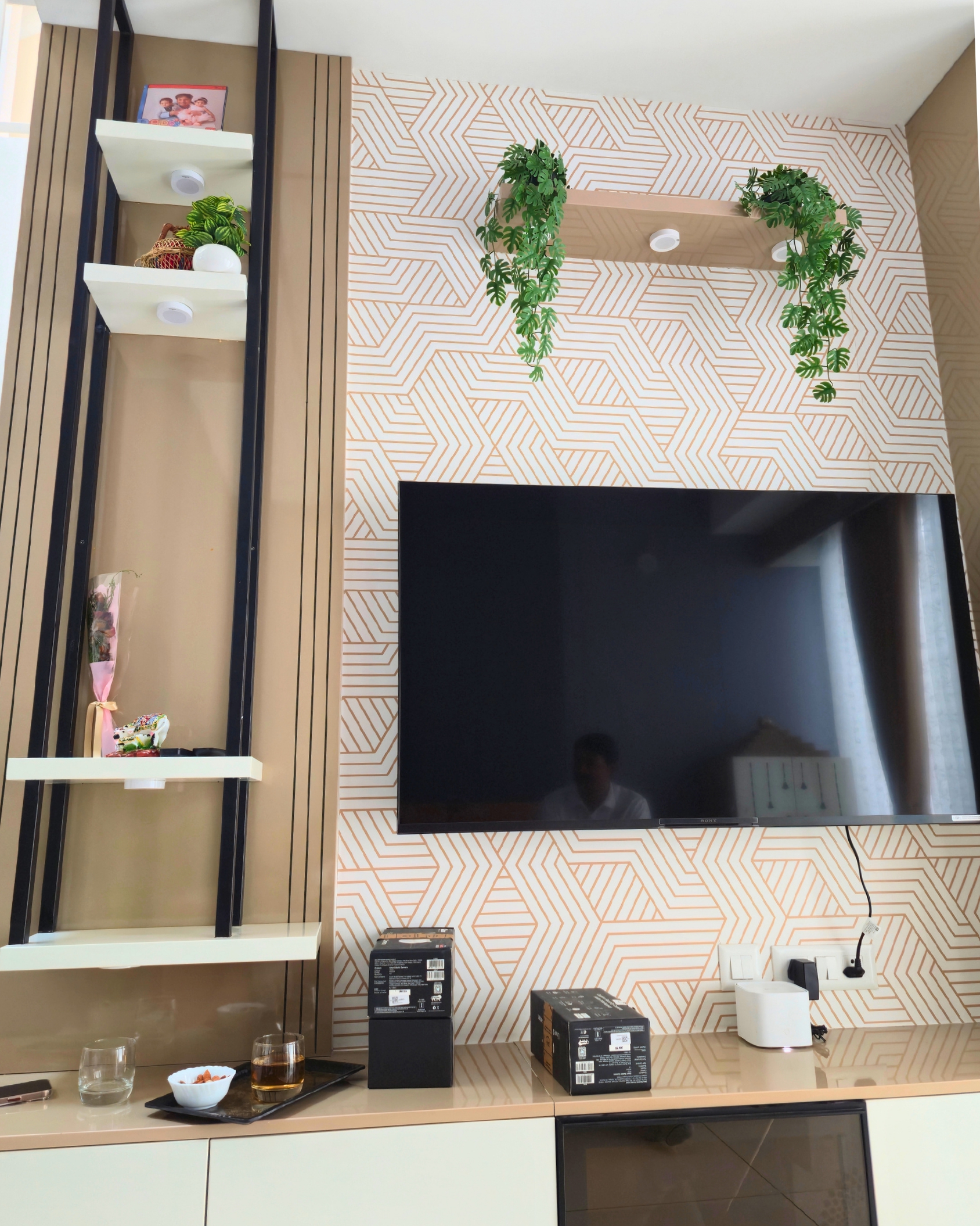 Custom Foyer Partition