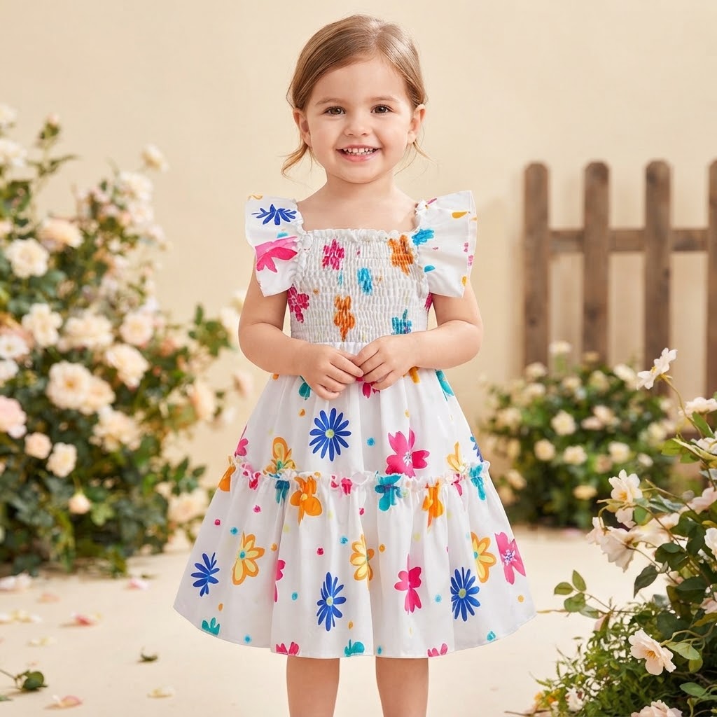 Girls Frocks Dress 9 Months to 11 Years