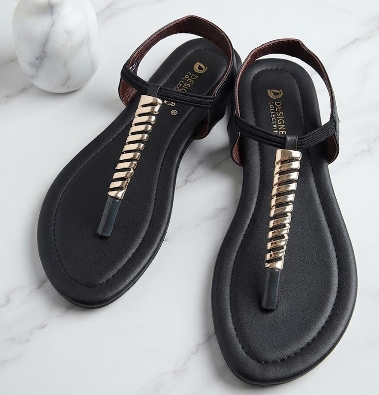 Foot Wear Women Casual Flat Sandal Size 3 to 10 Ladies