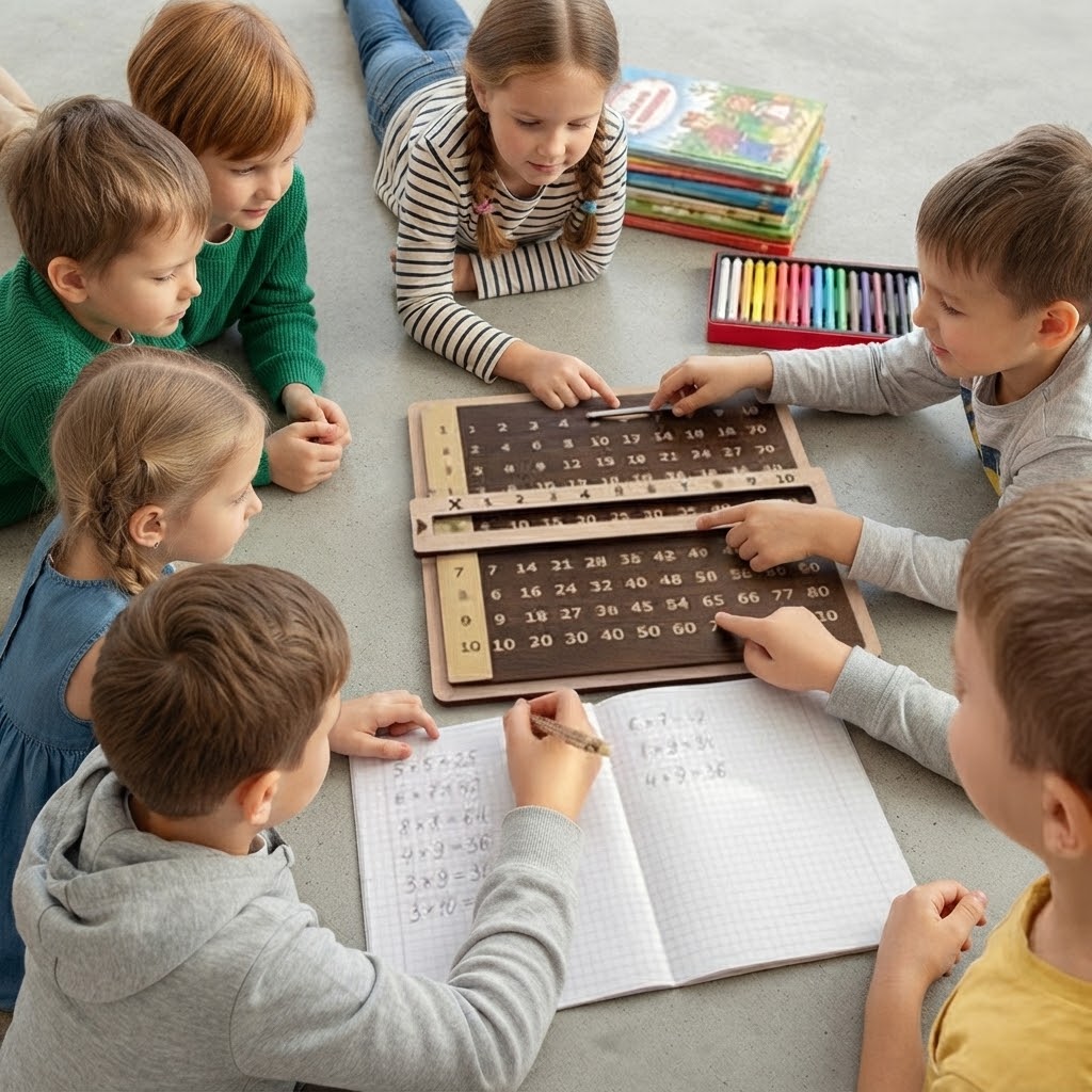 Multiplication Learning Board for Kids