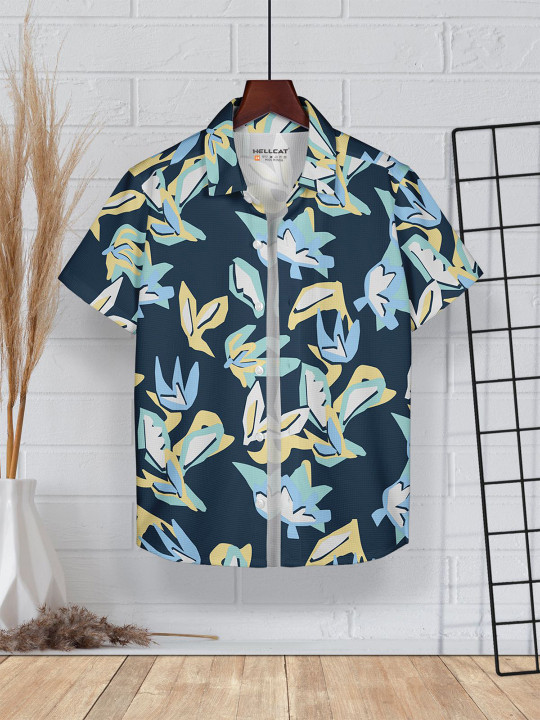 Boys Floral Cotton Opaque Printed Casual Shirt Size 3 years to 16 Years