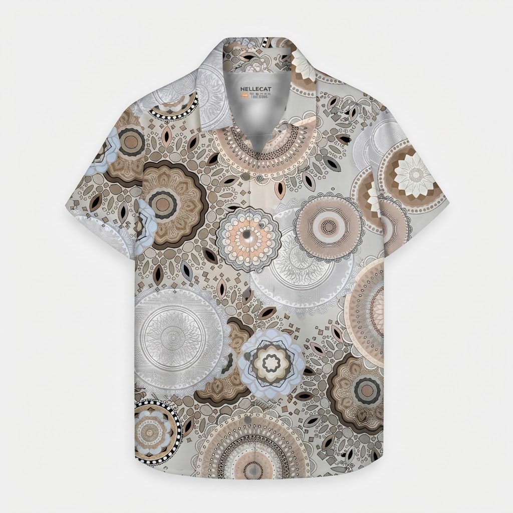 Boys Printed Cotton Casual Shirt Size 3 Years to 16 Years