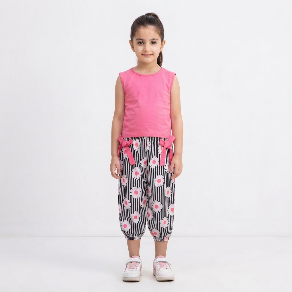 Girls T-shirt with Trouser 1 Year to 10 Years