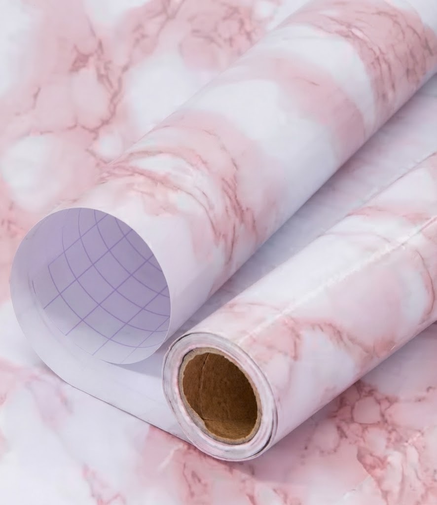 (60*200CM) Marble OilProof & Waterproof self-Adhesive Sheet Stickers