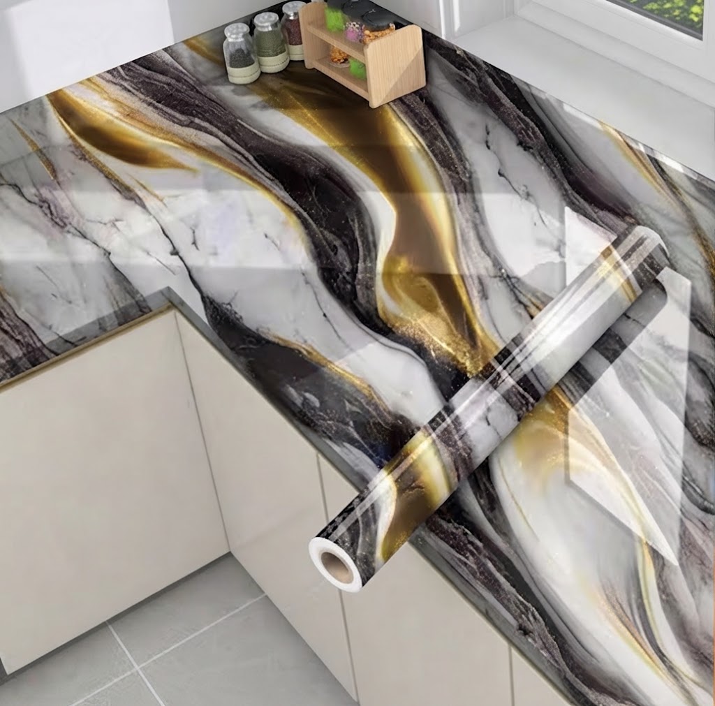 Marble Wallpaper Peel and Stick Waterproof Wallpaper