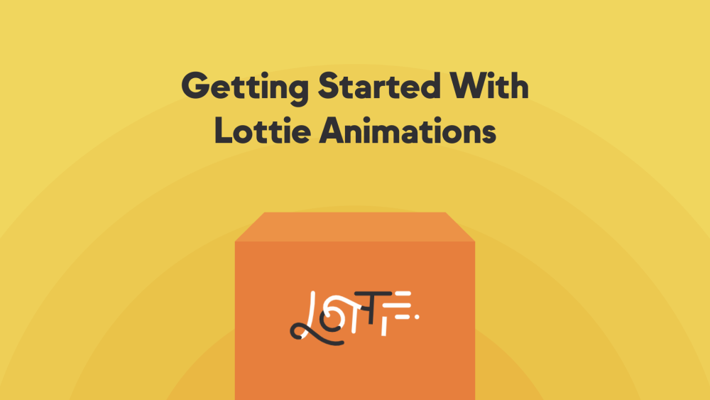 Cover for Getting Started with Lottie Animations presentation