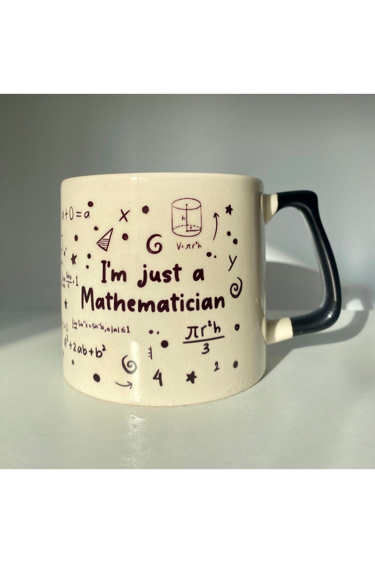 Sad Üzgün Hamster - Meslek: Matematikçi (Mathematician) Kupa Bardak Fincan görsel 3