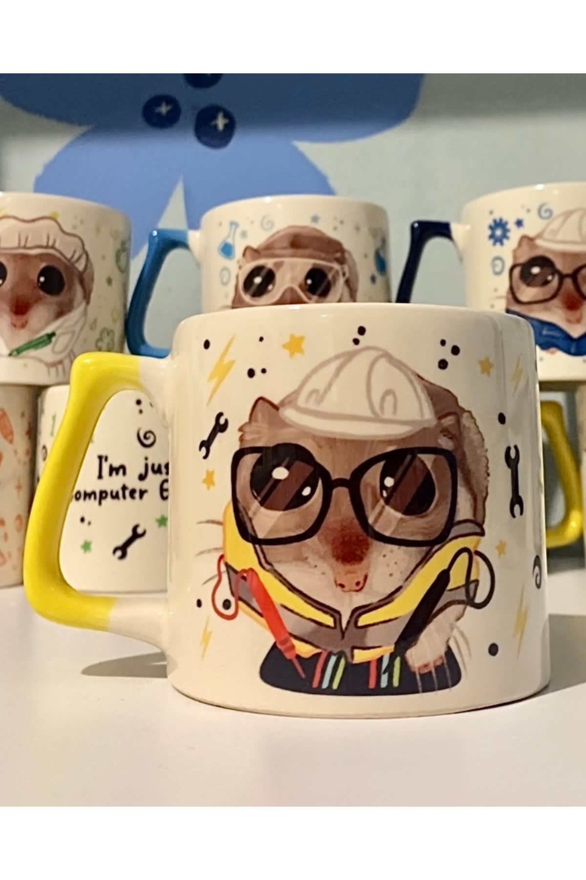 Sad Hamster Meslek: Elektrik Elektronik Mühendisi (Electric Electronic Engineer) Kupa Bardak Fincan