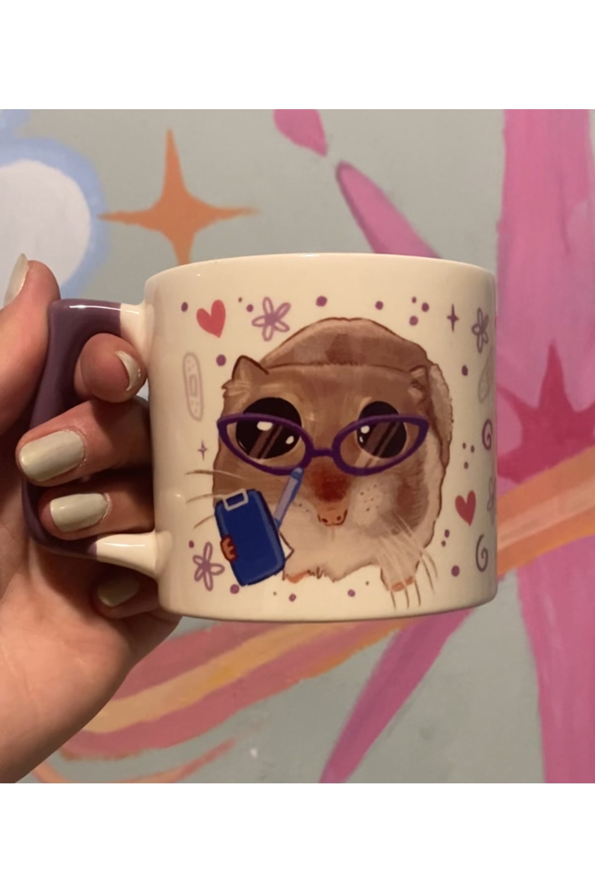 Sad Üzgün Hamster - Meslek: Counselor Danışman Kupa Bardak Fincan