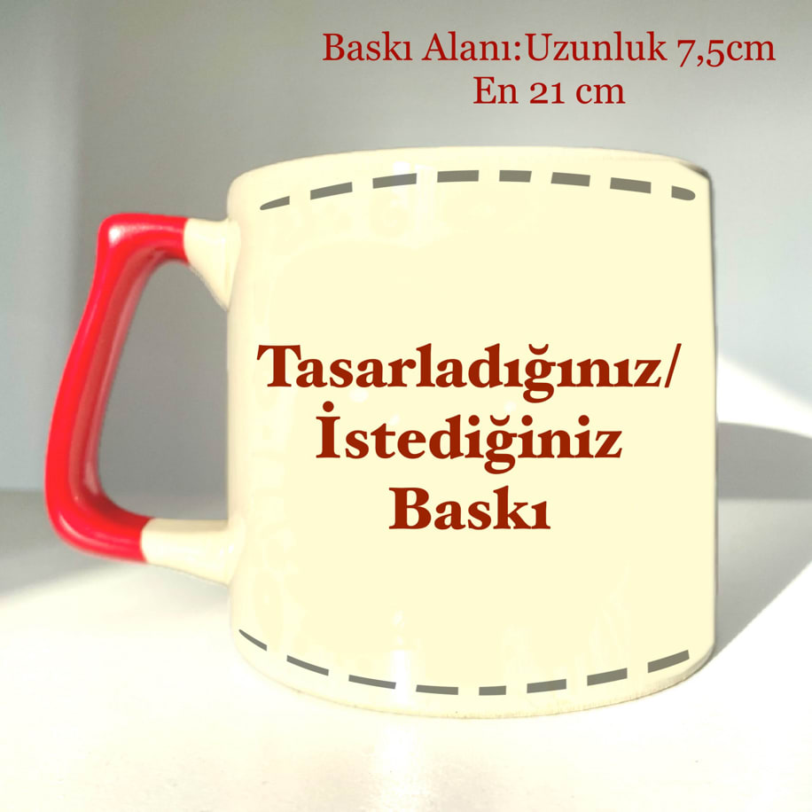 Tasarladığınız veya İstediğiniz Baskılı Özel Kişisel Kupa Fincan