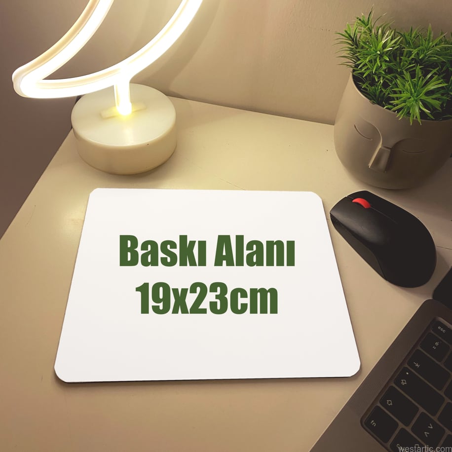 Tasarladığınız / İstediğiniz Baskılı Özel Kişisel Mousepad Mouse Pad Altlığı 