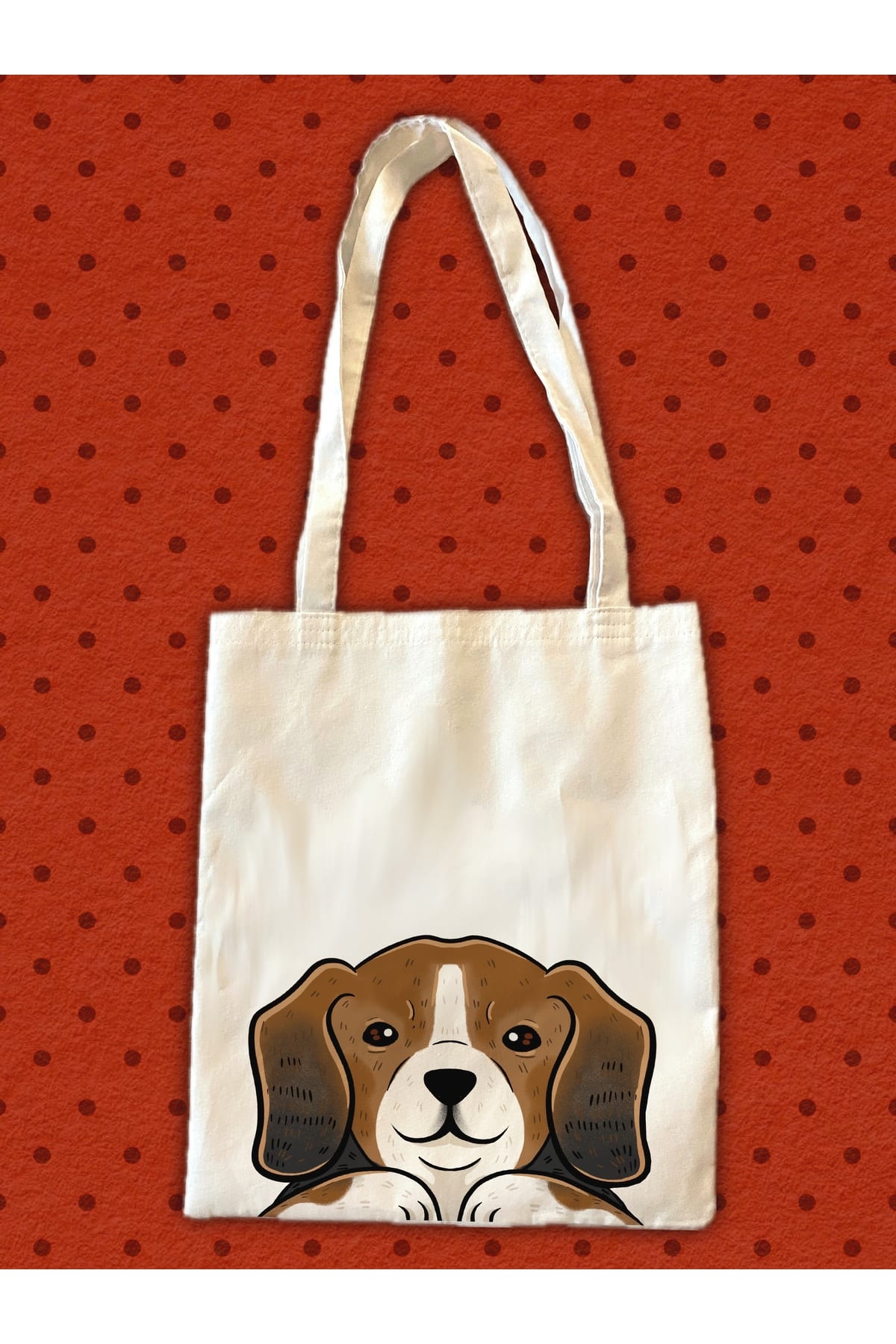 westdogs Beagle Köpek Alman Köpeği Tasarım Tote Bez Kumaş Çanta