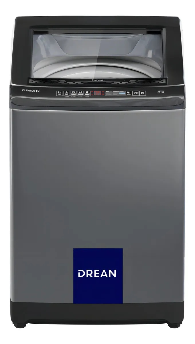 Lavarropas Carga Superior 8 Kg Gris Drean Lpdr0865iLG - imagen 1