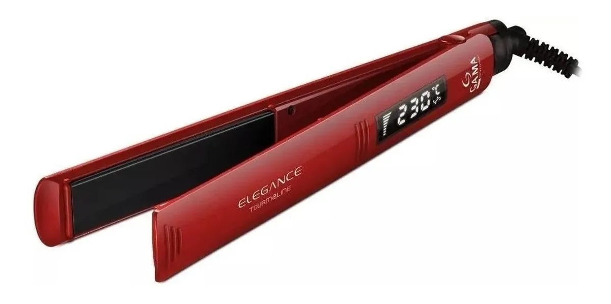 Gama Planchita De Pelo Elegance Alisadora Display Rojo Cs Rojo - imagen 1