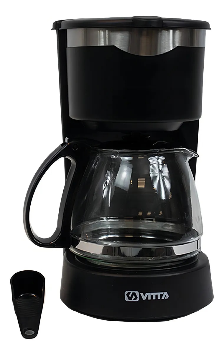 Cafetera De Filtro Semi-auto Vitta 6 Tazas Color Negro - imagen 1