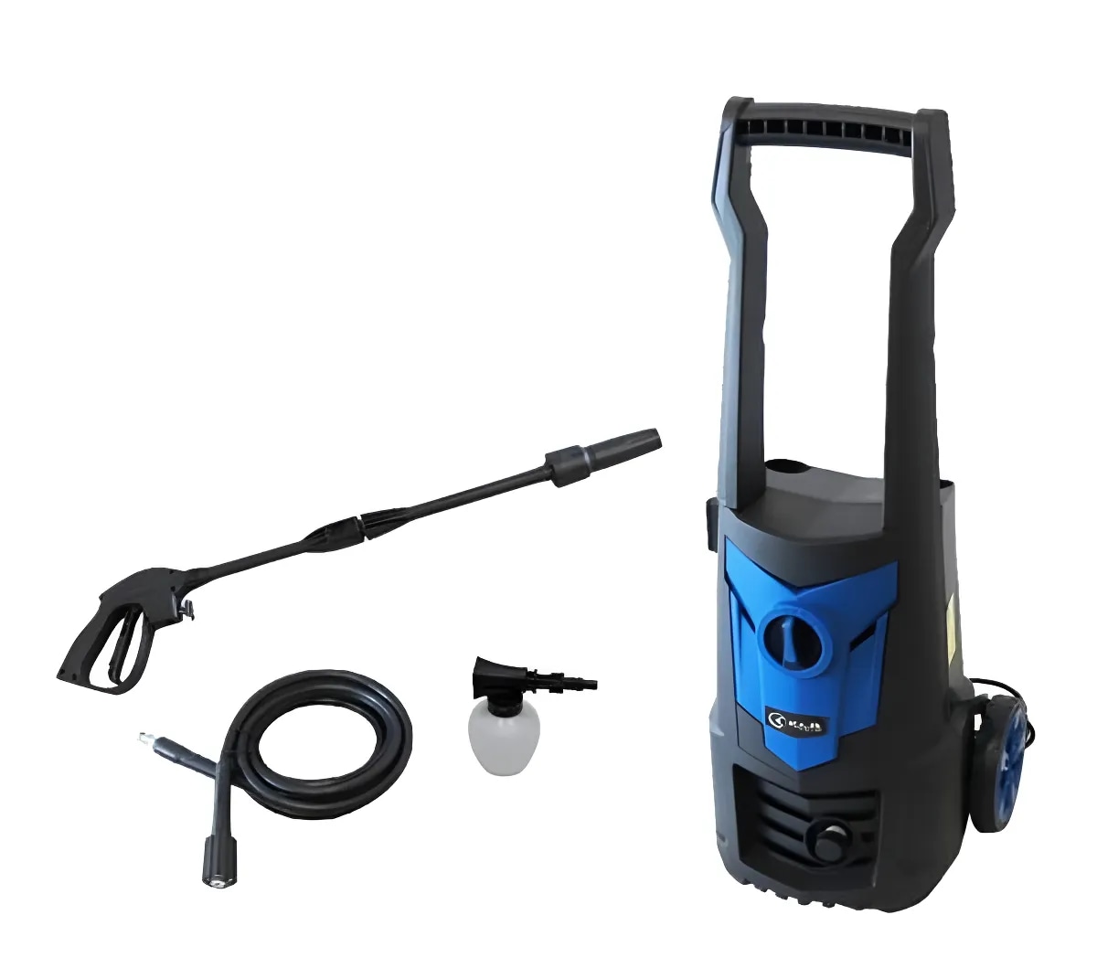 Hidrolavadora 135 Bar 1800w Boquilla Regulable Lanza Espuma Color Azul - imagen 1