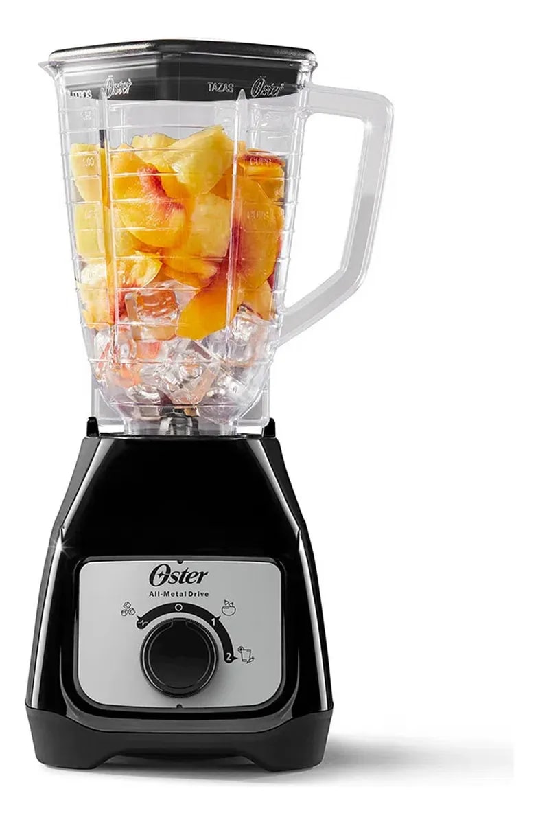 Licuadora Oster BLSTKAP Pica Hielo Acople Metálico 1.25l Negra 550W Color Negro - imagen 1