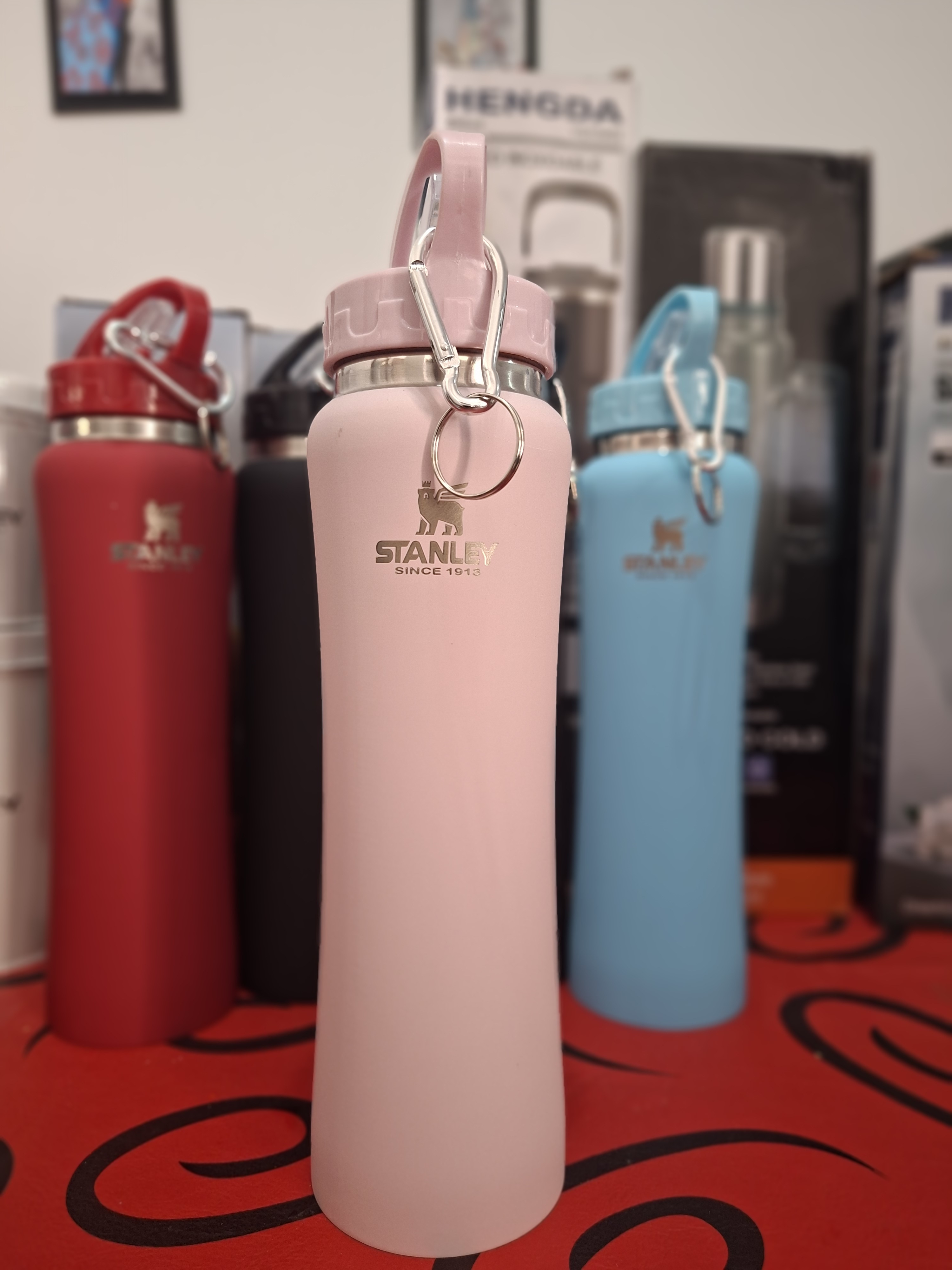 Botella deportiva 500ml Rosa - imagen 1