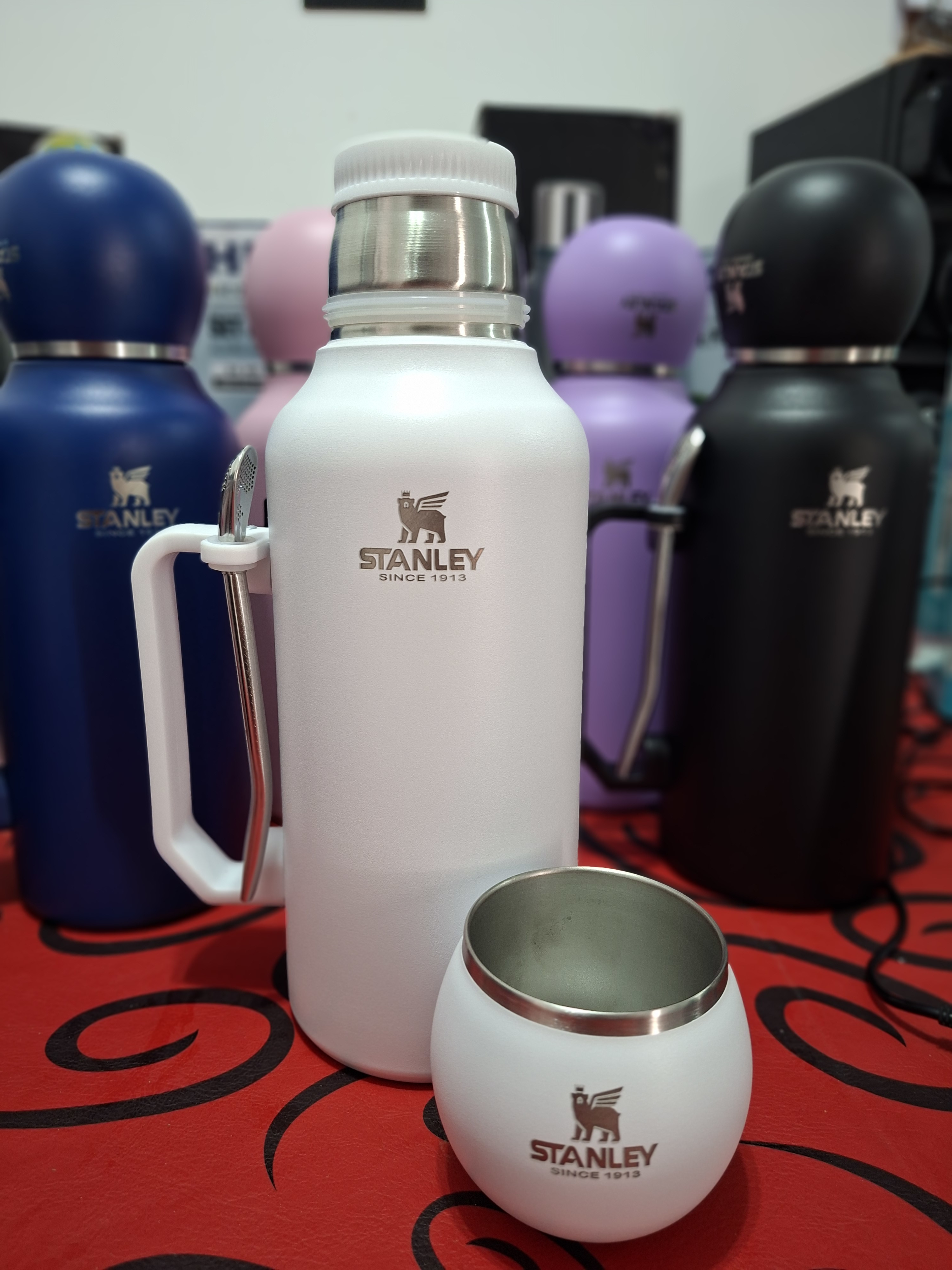 Termo con Bocha Blanco - imagen 1