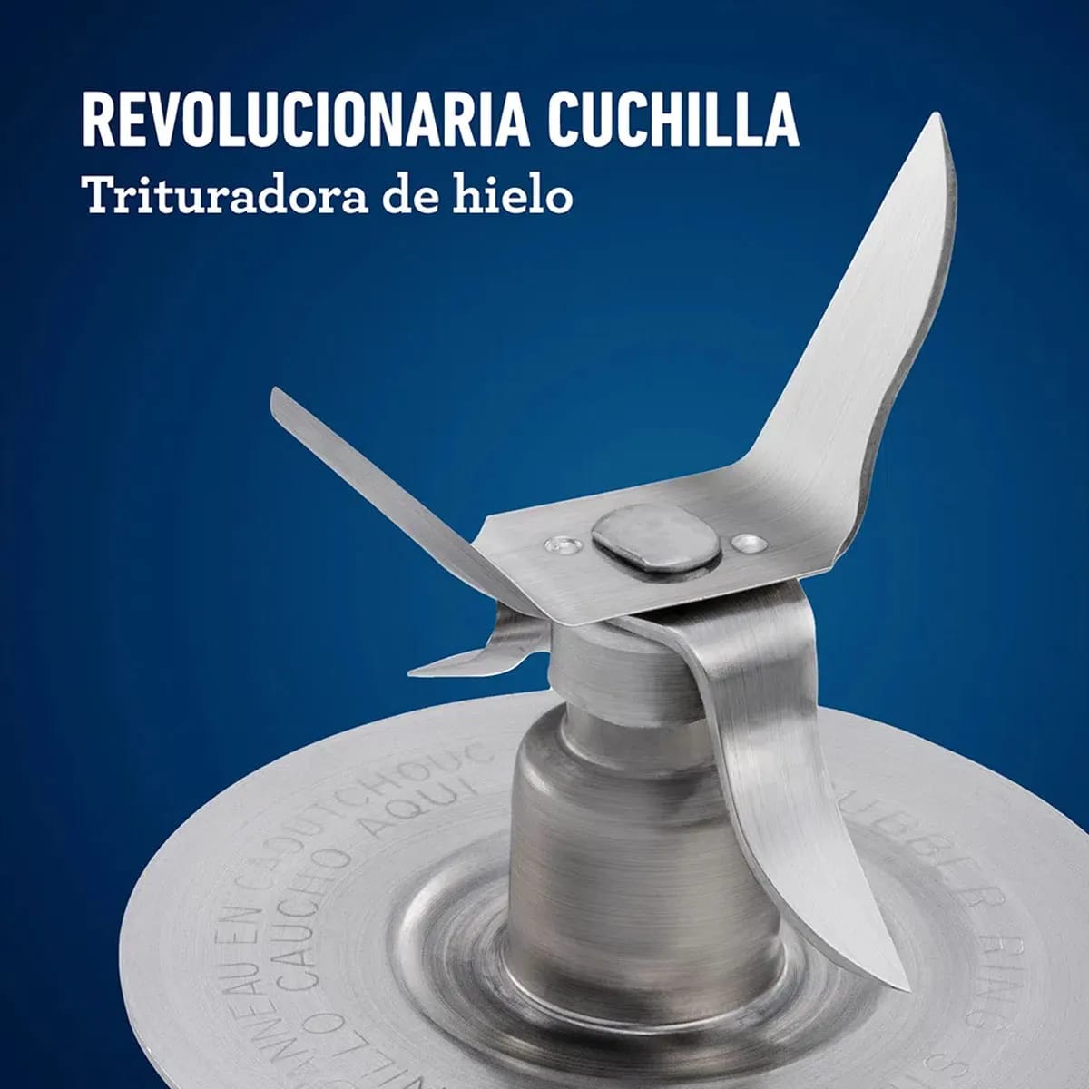 Licuadora Oster BLSTKAP Pica Hielo Acople Metálico 1.25l Negra 550W Color Negro - miniatura 3