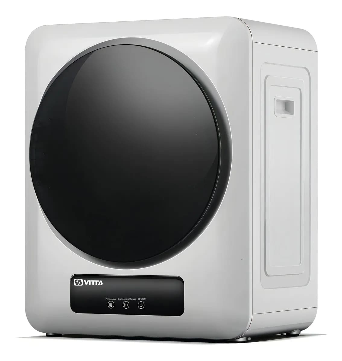 Secarropas Por Calor Vitta 4kg Panel Digital 4 Programas Color Blanco