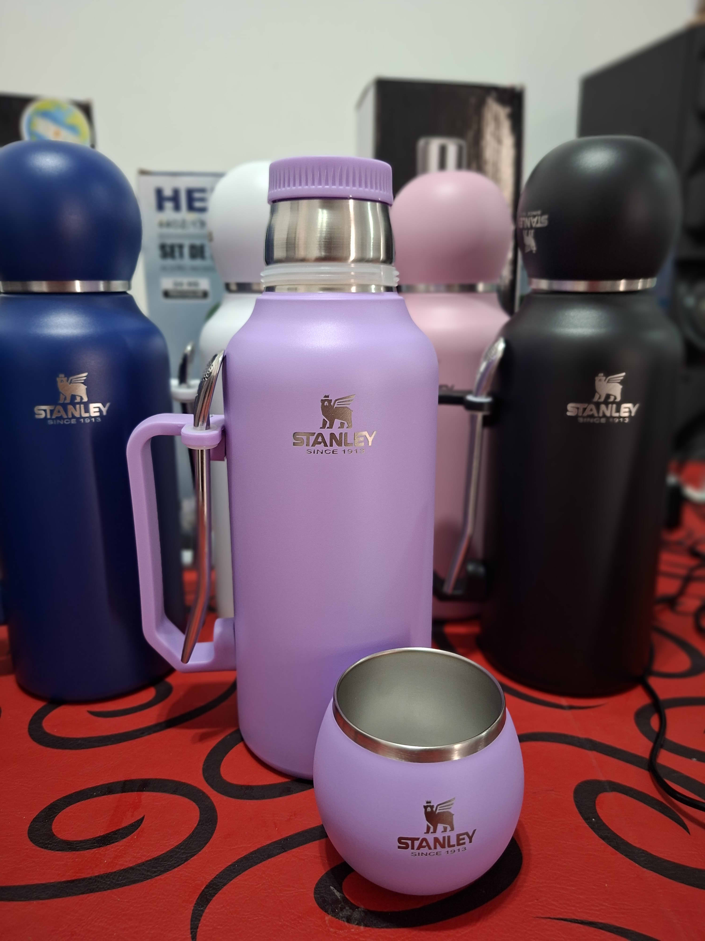 Termo con Bocha Lila