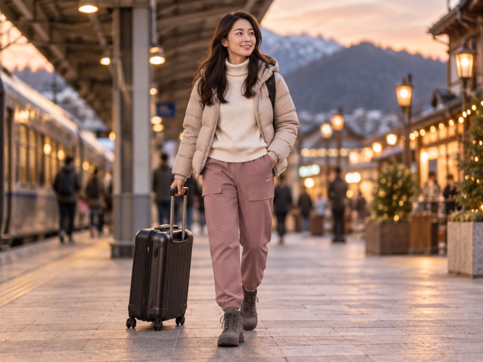 冬季出差與短途旅行,如何準備一件好搭的保暖褲