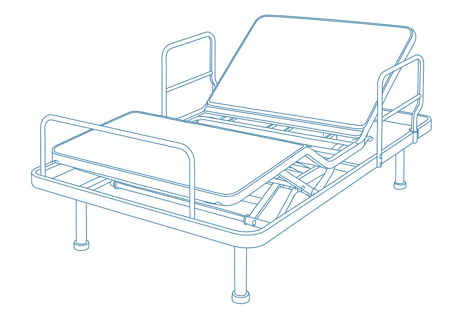 Guide Rails (adjustable bed)
