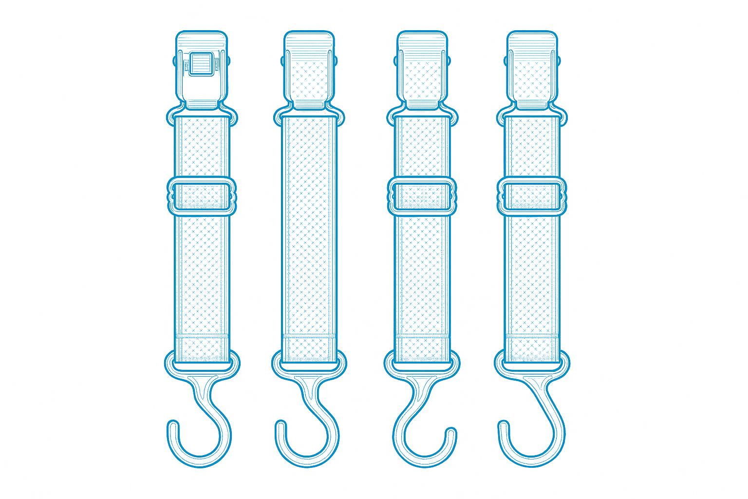 J-Hook Sheet Straps