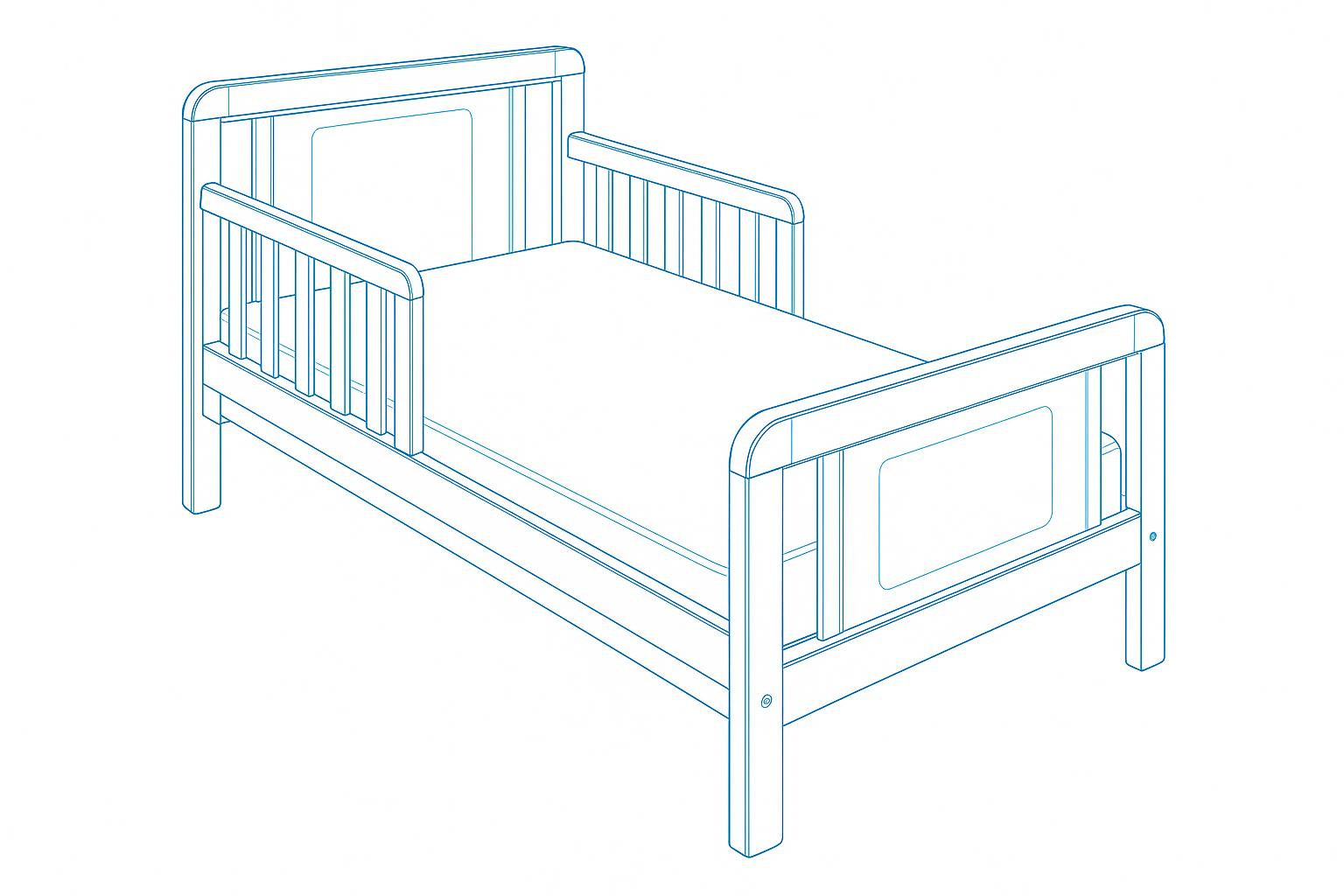 Juvenile Bed (toddler)