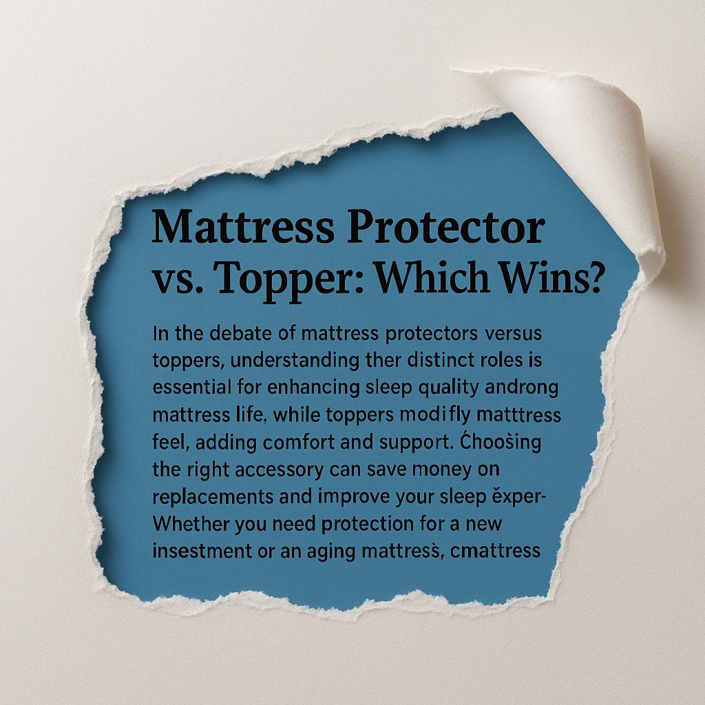 mattress protector vs topper, mattress topper vs protector, waterproof mattress protector, memory foam mattress topper, mattress protector benefits, mattress topper benefits, mattress pad vs topper, best mattress protector