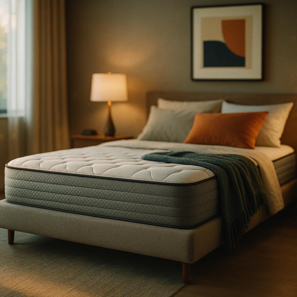 Shop cooling hybrid mattresses that regulate temperature and improve sleep quality for hot sleepers.
