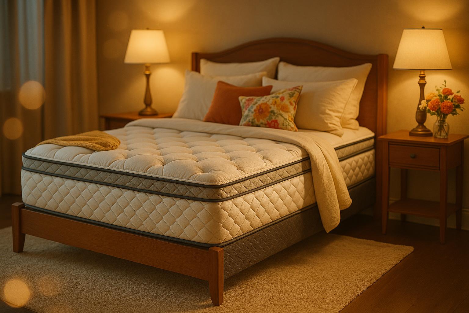 pillow top mattress, innerspring pillow top mattress, innerspring mattress, best pillow top mattress, mattress support, mattress comfort, mattress durability, sleep quality