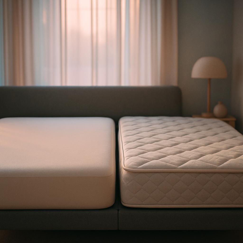 Learn about the key differences between memory foam and innerspring mattresses to find your perfect sleep solution.
