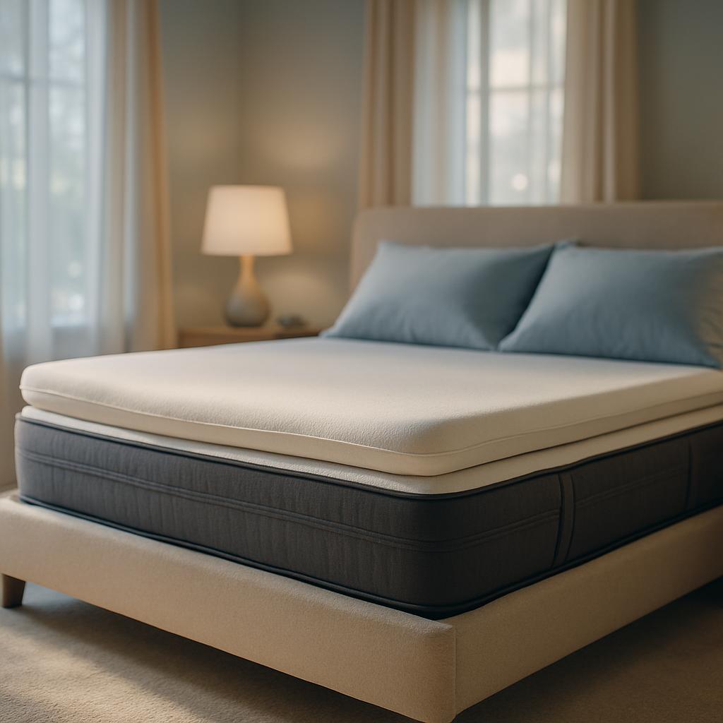 Shop the best memory foam mattress toppers to enhance comfort and improve sleep quality. Learn about features, benefits, and top-rated options!