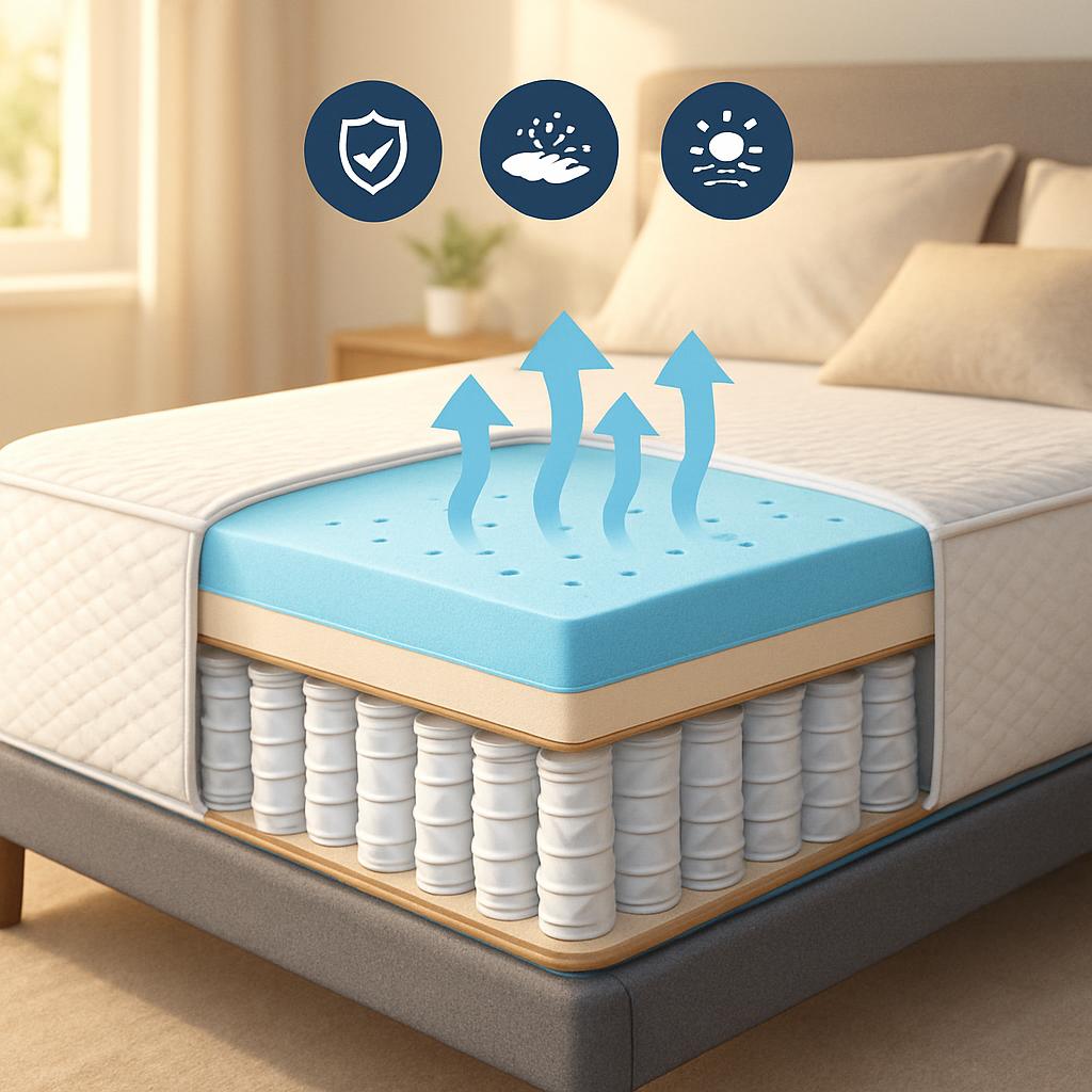 Learn about hybrid mattresses, their benefits, types, and how to choose the right one for your sleep needs.