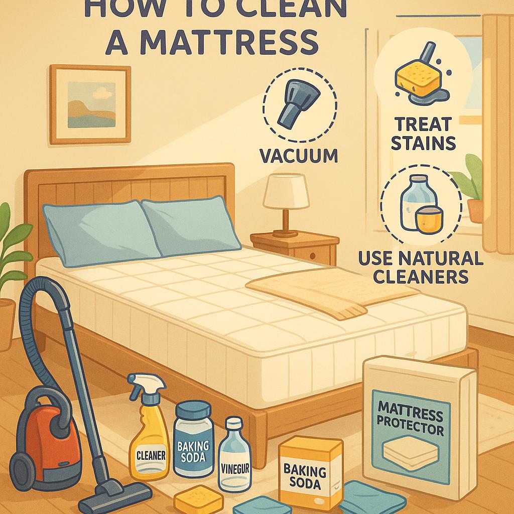 Learn essential mattress cleaning techniques to enhance sleep quality and maintain a healthier sleep environment.