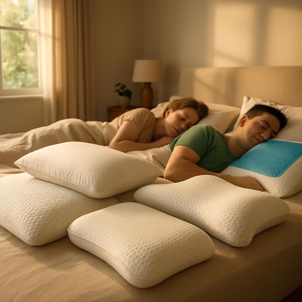 Shop for the best pillows tailored to your sleep position and comfort needs. Learn about memory foam, cooling technology, and more!