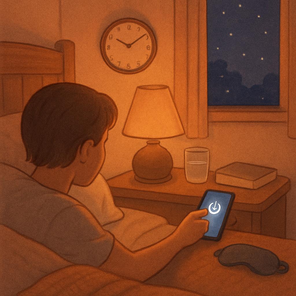 Learn how a tech curfew can improve your sleep hygiene and overall well-being. Shop for sleep solutions today!