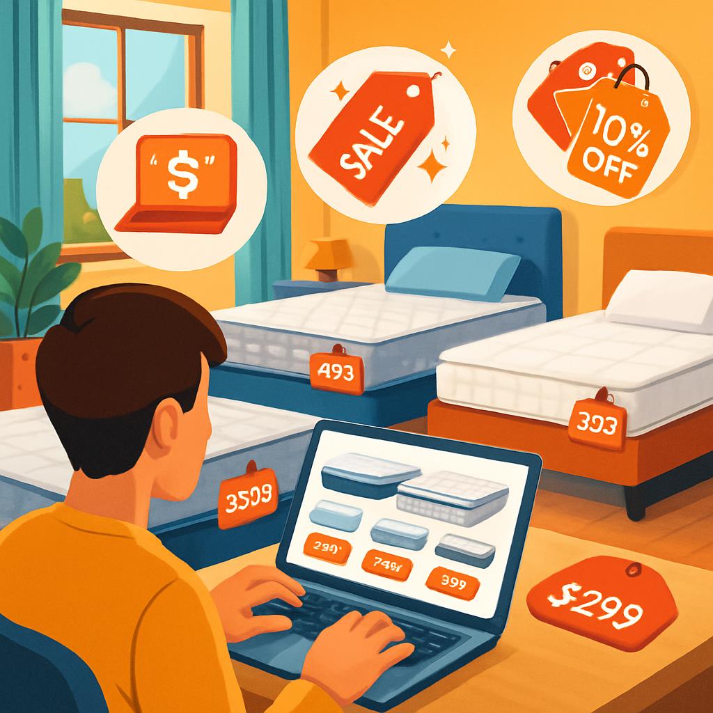 cheap mattress deals, best online mattress deals, discount mattresses, affordable mattresses, best cheap mattresses, mattress coupons, budget mattress shopping, fast mattress shopping