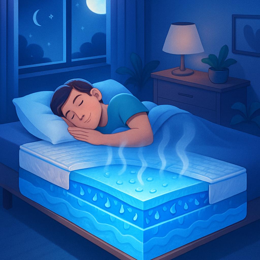 Shop for cooling mattresses and learn how innovative technology can enhance your sleep quality.