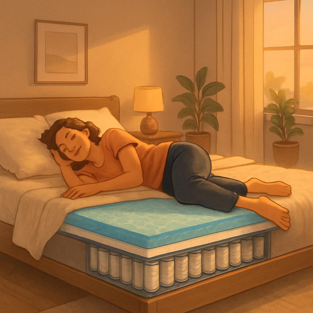 hybrid mattress, best hybrid mattress, mattress for restless leg syndrome, RLS relief mattress, hybrid mattress for RLS, best mattress for restless legs, mattress for leg cramps, supportive RLS mattress, best mattresses for RLS, top hybrid mattress picks