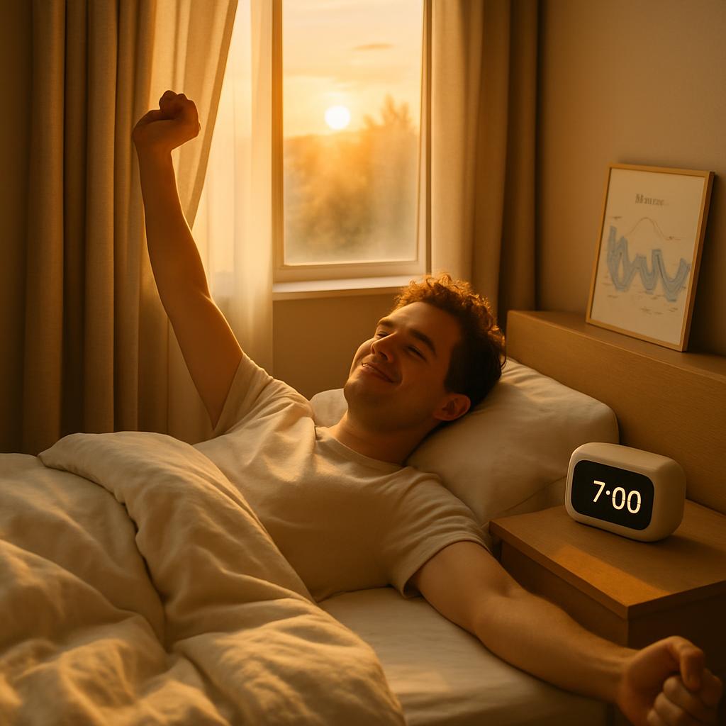 sleep cycle optimization, wake up refreshed, sleep cycle hacks, circadian rhythm hacks, sleep cycle tracking, deep sleep stages, REM sleep tips, improve sleep quality, natural wake-up methods