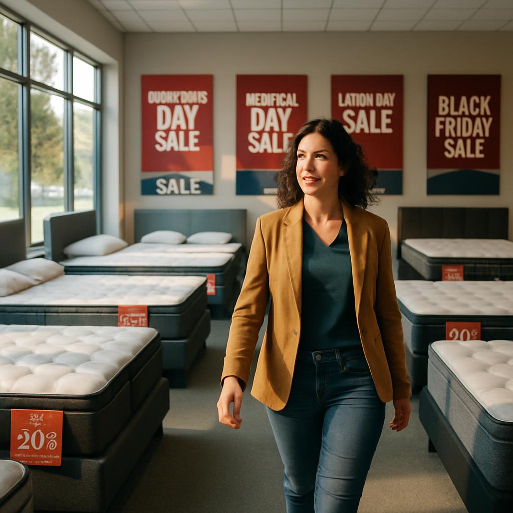 mattress sale, mattress deals, mattress discounts, Black Friday mattress sale, when to buy mattress, mattress markdowns, mattress clearance, seasonal mattress sales, mattress buying tips, mattress buying guide