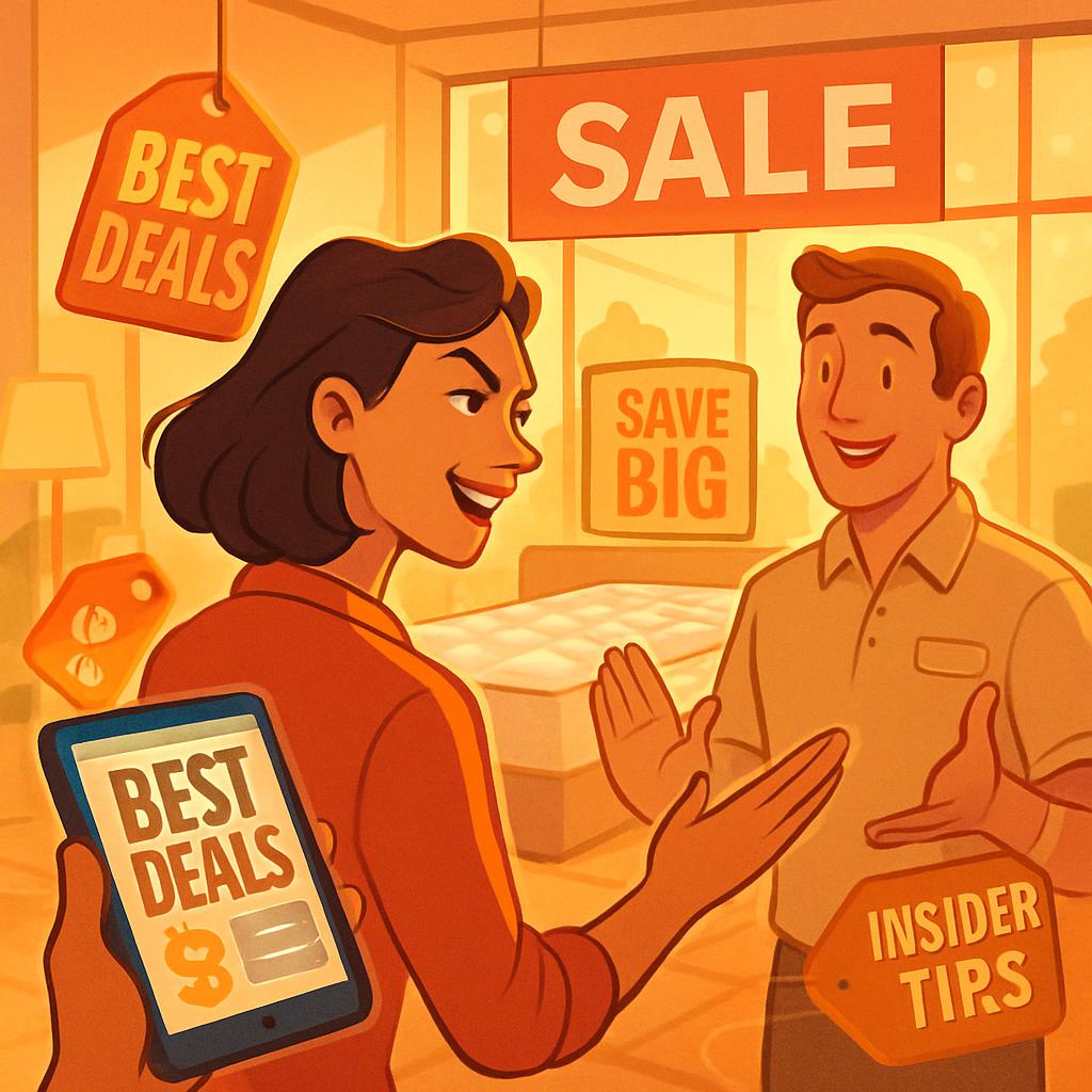 Shop smarter for your next mattress with insider tips and seasonal strategies to save big!